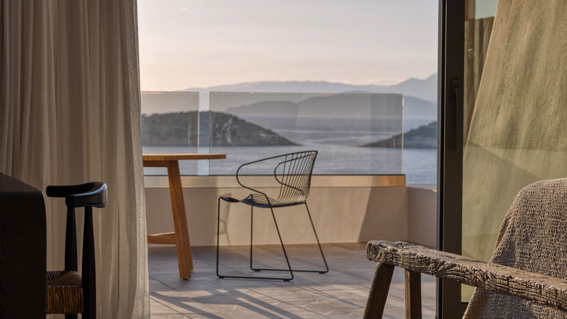 Sunrise Sea View Room - Luxury Accommodation in Crete